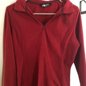 North Face fleece pullover, medium
